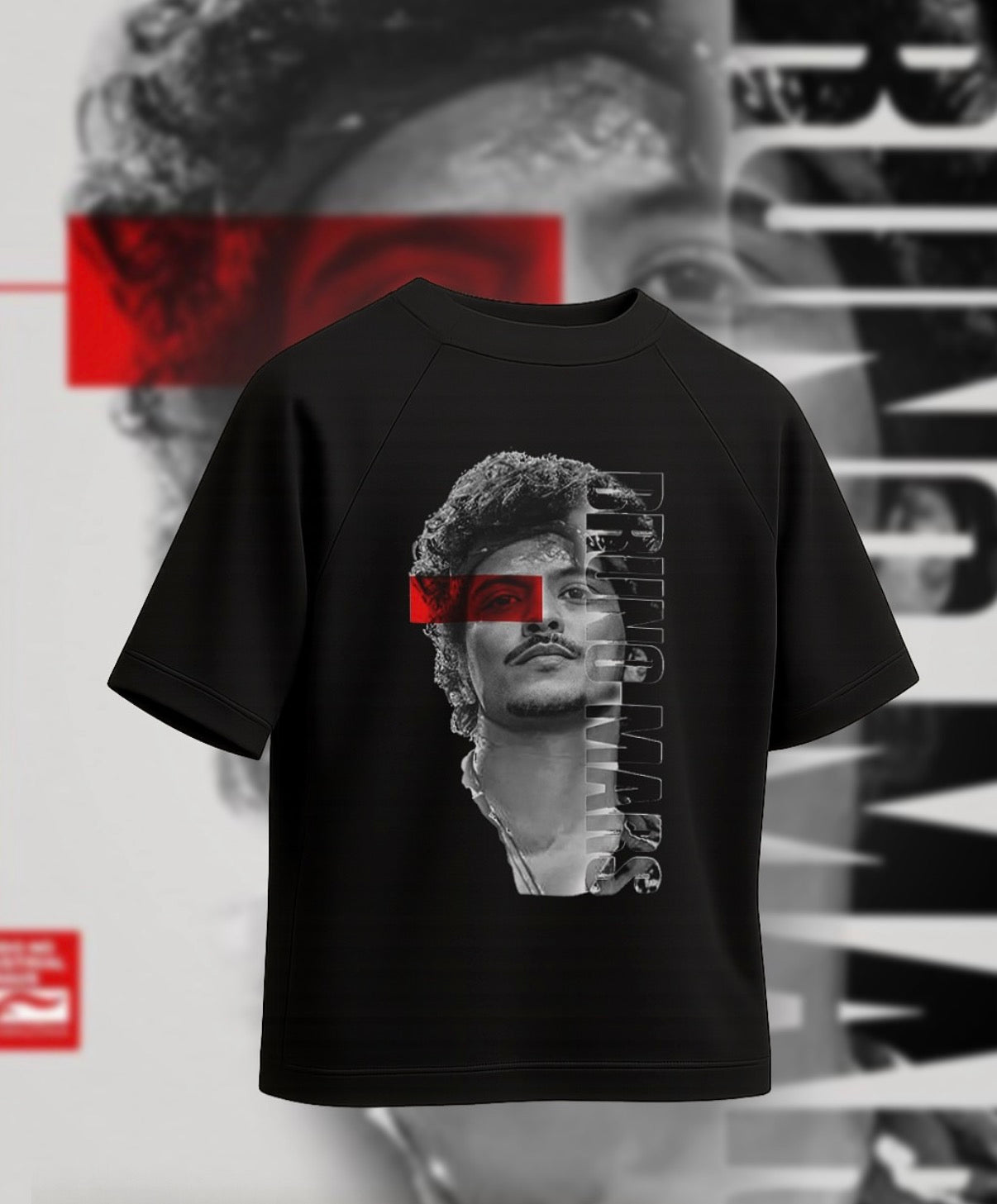 Bruno Mars - Raglan Fit Unisex Tshirt